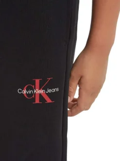Pantalon de jogging en coton régénératif noir avec une coupe relaxed