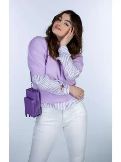 Pantalon blanc uni avec une coupe slim et une taille intermédiaire