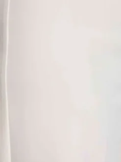 Pantalon chino blanc uni pourvu d'une coupe bootcut et de multiples poches