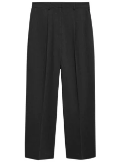 Pantalon Chino gris uni avec une coupe regular fit et 2 poches latérales