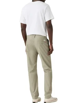 Pantalon Chino Xx Chino Std en coton beige uni avec une coupe droite