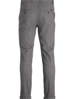 Pantalon coupe chino et slim fit Marco Fury en coton mélangé gris