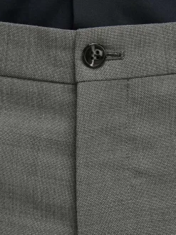 Pantalon de costume Solaris gris uni coupe slim