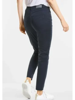Pantalon femme bleu