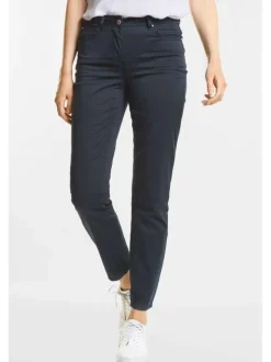 Pantalon femme bleu