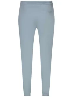 Pantalon jogging ciel uni avec une taille élastiquée et une coupe skinny