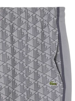Pantalon jogging gris à coupe slim pourvu d'une taille élastique