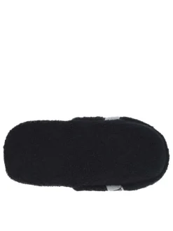 Pantoufles marine en coton éponge