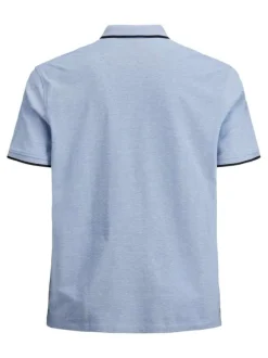 Polo ciel pour homme avec logo en coton coupe droite PAULOS