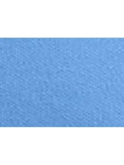Polo en coton bleu en maille piquée avec une coupe slim et un col boutonné