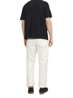 Polo noir uni coupe droite col français et des manches courtes