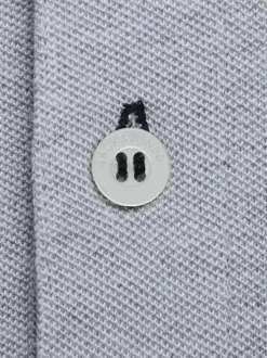 Polo PAULOS en coton avec une coupe droite, un col boutonné et logo brodé
