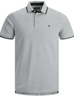 Polo PAULOS en coton avec une coupe droite, un col boutonné et logo brodé