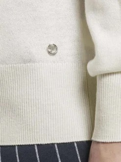 Pull femme blanc