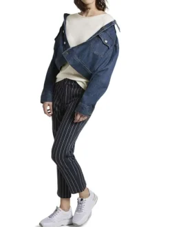 Pull femme blanc