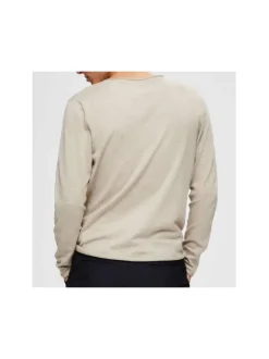 Pull homme beige