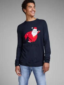 Pull homme bleu