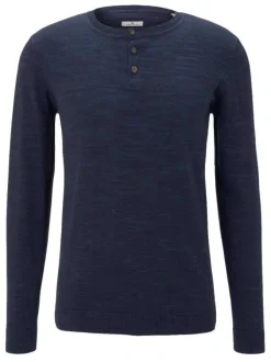 Pull homme bleu