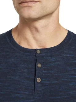 Pull homme bleu