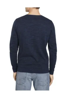 Pull homme bleu