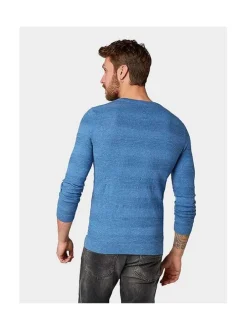 Pull homme bleu