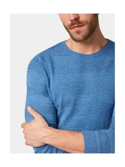 Pull homme bleu