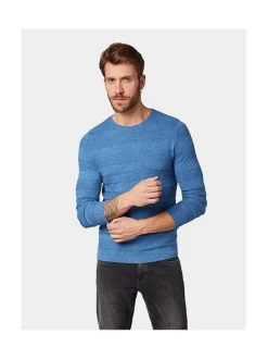 Pull homme bleu
