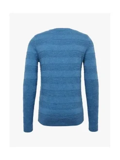 Pull homme bleu