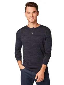 Pull homme bleu