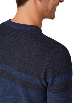 Pull homme bleu