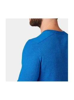 Pull homme bleu