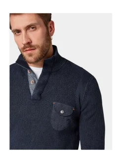 Pull homme bleu