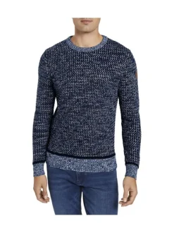 Pull homme bleu