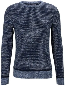 Pull homme bleu