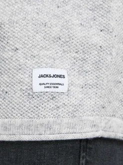 Pull homme gris