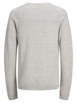 Pull homme gris