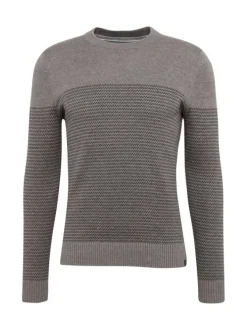 Pull homme gris