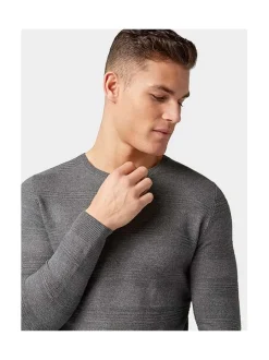 Pull homme gris