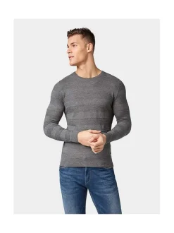 Pull homme gris