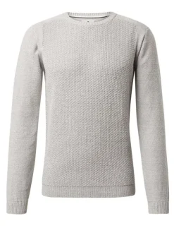 Pull homme gris