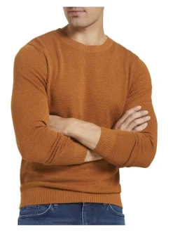 Pull homme jaune