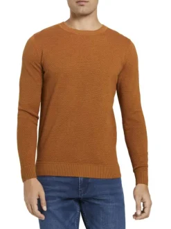 Pull homme jaune