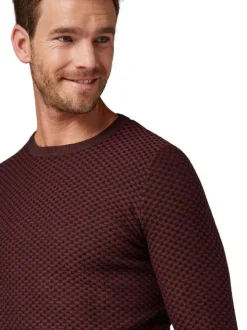 Pull homme rouge