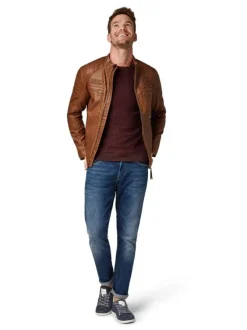 Pull homme rouge