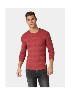 Pull homme rouge