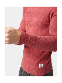 Pull homme rouge