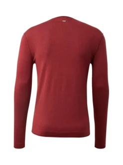 Pull homme rouge