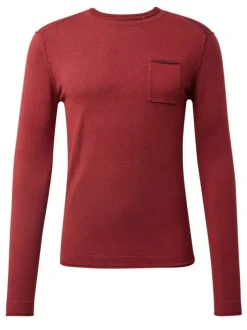Pull homme rouge