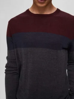 Pull homme rouge