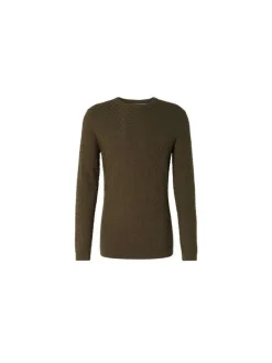 Pull homme vert